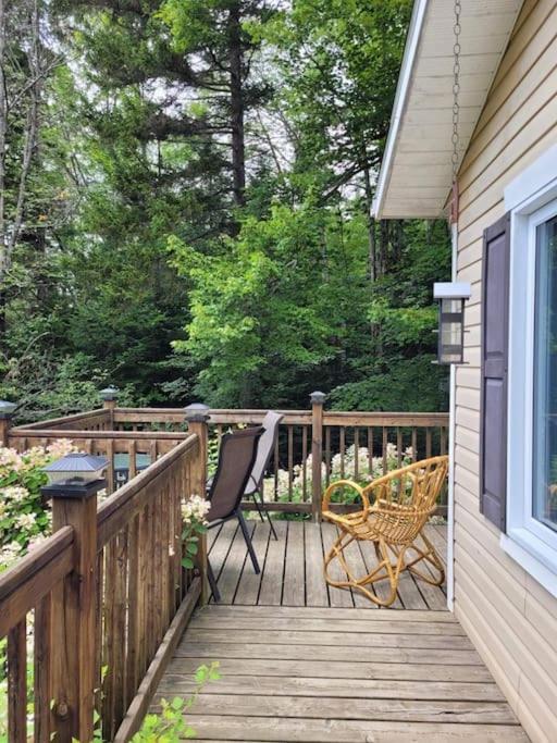 Chalet Pres Du Mont Megantic Villa La Patrie Exterior photo